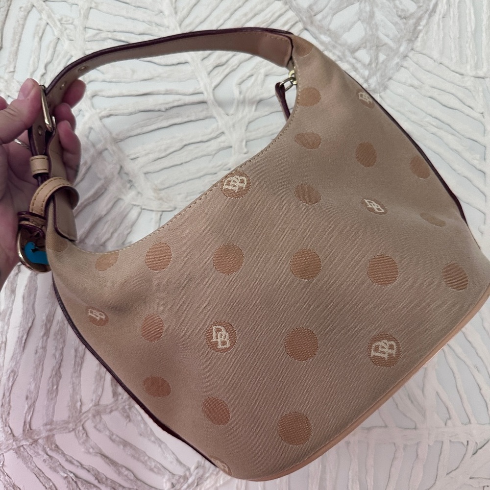 Dooney & Bourke Tan Polka Dot Women's Bag